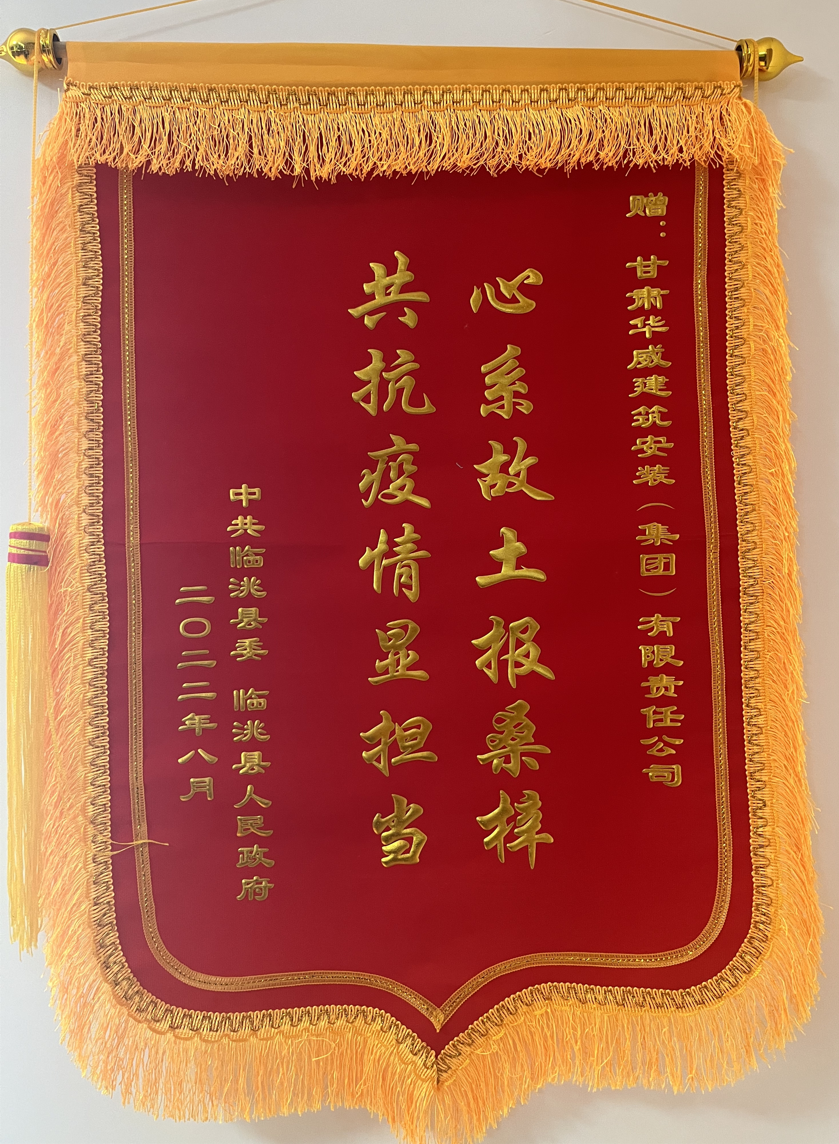 心系故土报桑梓，共同抗疫显担当。